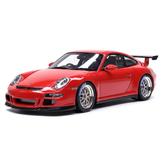 [Make Up] 1:43 Porsche 2007 911 997 GT3 RS レッド モデルカー レジン