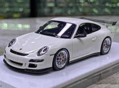 [Make Up] 1:43 Porsche 2007 911 997 GT3 RS White Model Car Resin