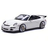 [Make Up] 1:43 Porsche 2007 911 997 GT3 RS vit modellbil harts