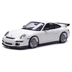 [Make Up] 1:43 Porsche 2007 911 997 GT3 RS vit modellbil harts