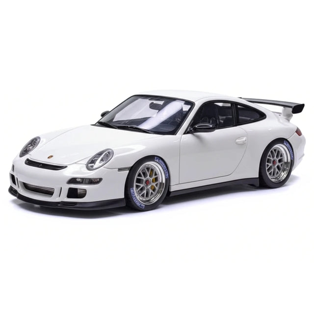 [Make Up] 1:43 Porsche 2007 911 997 GT3 RS vit modellbil harts