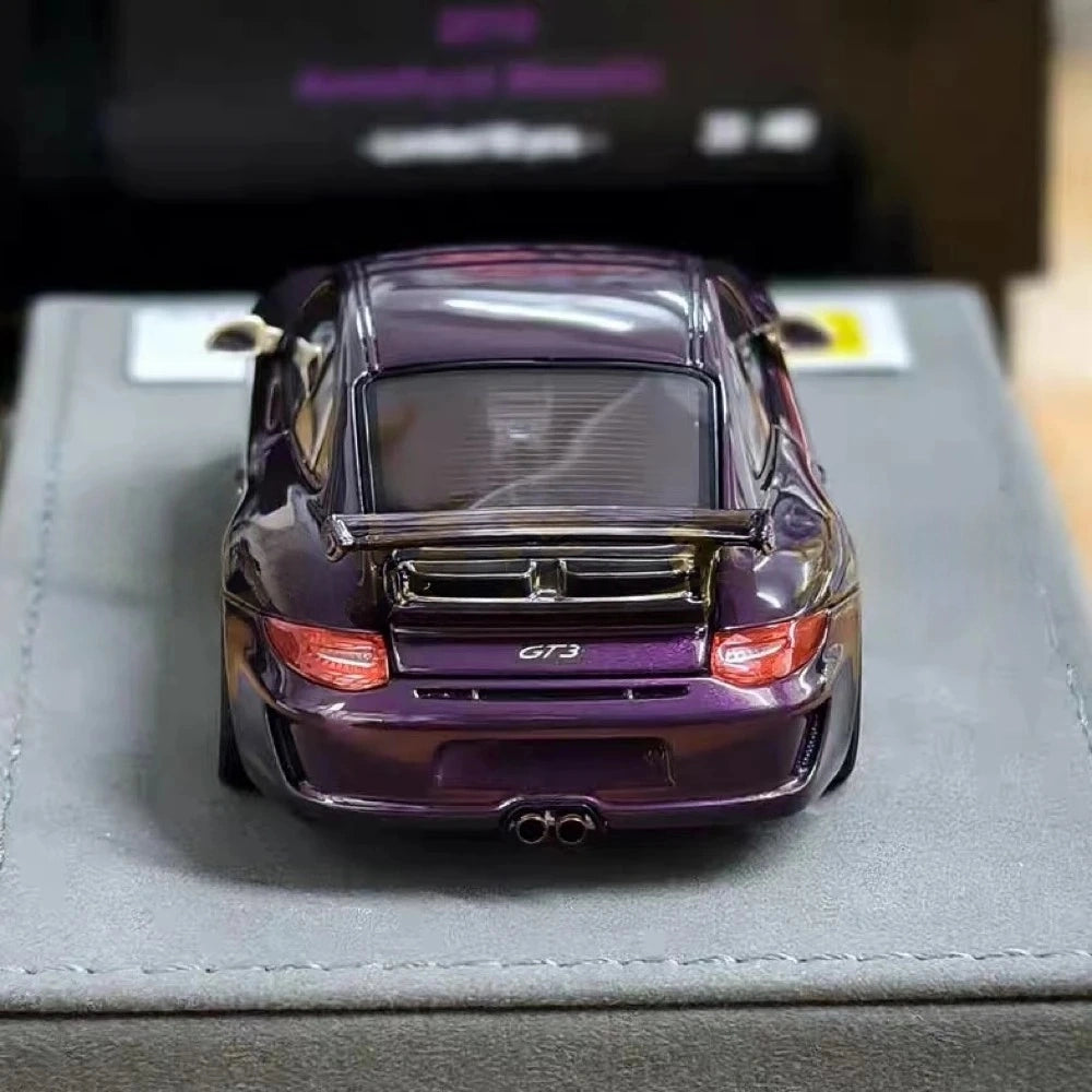 [Make Up] 1:43 Porsche 2010 911 997.2 GT3 Amethyst modellino di auto resina