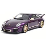 [Make Up] 1:43 Porsche 2010 911 997.2 GT3 Amethyst Model Car Resin