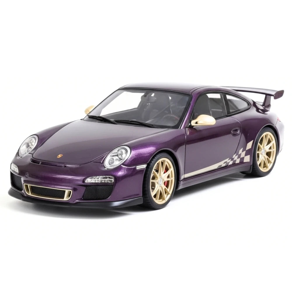 [Make Up] 1:43 Porsche 2010 911 997.2 GT3 Amethyst modellino di auto resina