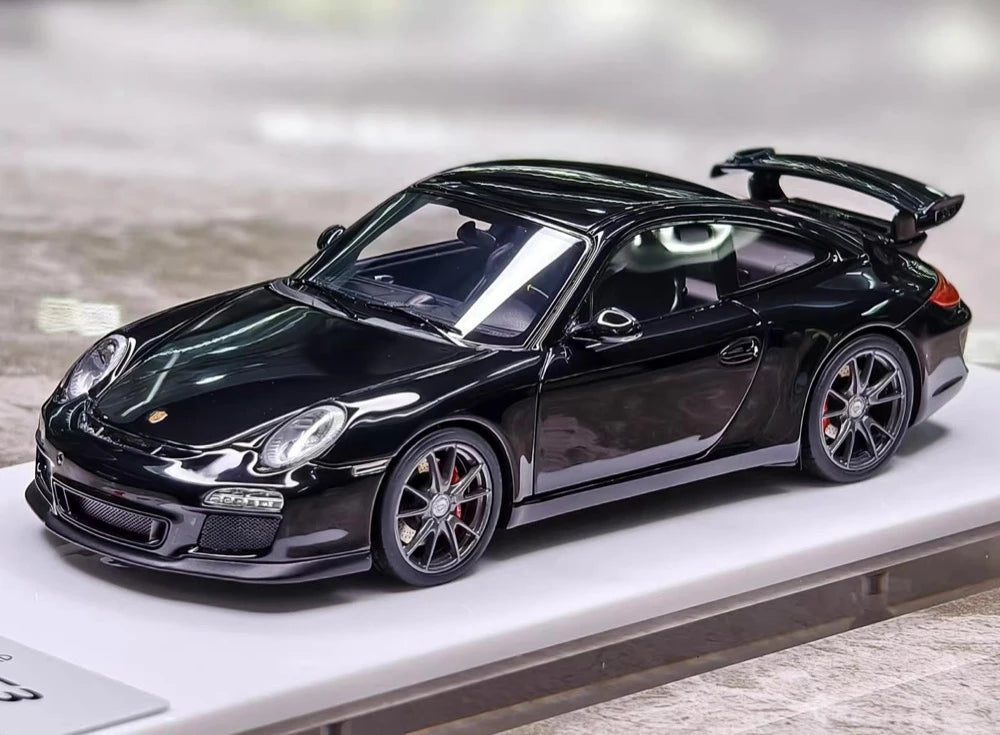 [Make Up] 1:43 Porsche 2010 911 997.2 GT3 Black Model Car Resin
