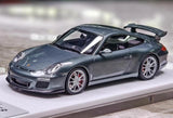 [Make Up] 1:43 Porsche 2010 911 997.2 GT3 ブルー シルバー モデルカー レジン