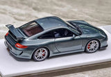 [Make Up] 1:43 Porsche 2010 911 997.2 GT3 ブルー シルバー モデルカー レジン