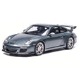 [Make Up] 1:43 Porsche 2010 911 997.2 GT3 ブルー シルバー モデルカー レジン