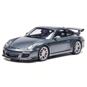 [Make Up] 1:43 Porsche 2010 911 997.2 GT3 ブルー シルバー モデルカー レジン