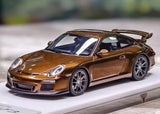 [Make Up] 1:43 Porsche 2010 911 997.2 GT3 Brown Model Car Resin