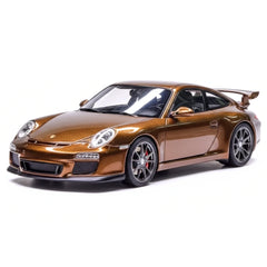 [Make Up] 1:43 Porsche 2010 911 997.2 GT3 Brown Model Car Resin