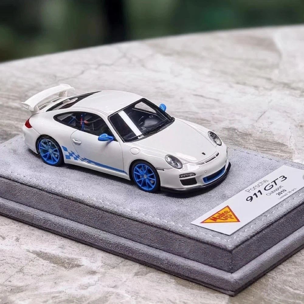 [Make Up] 1:43 Porsche 2010 911 997.2 GT3 Clubsport Model Car Resin
