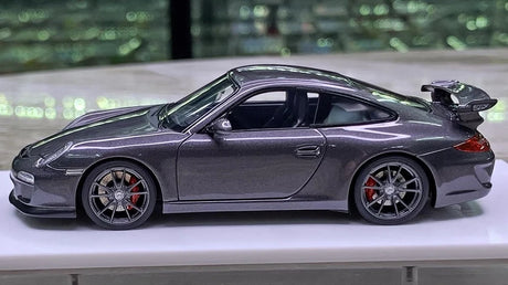[Make Up] 1:43 Porsche 2010 911 997.2 GT3 Deep Gray Model Car Resin