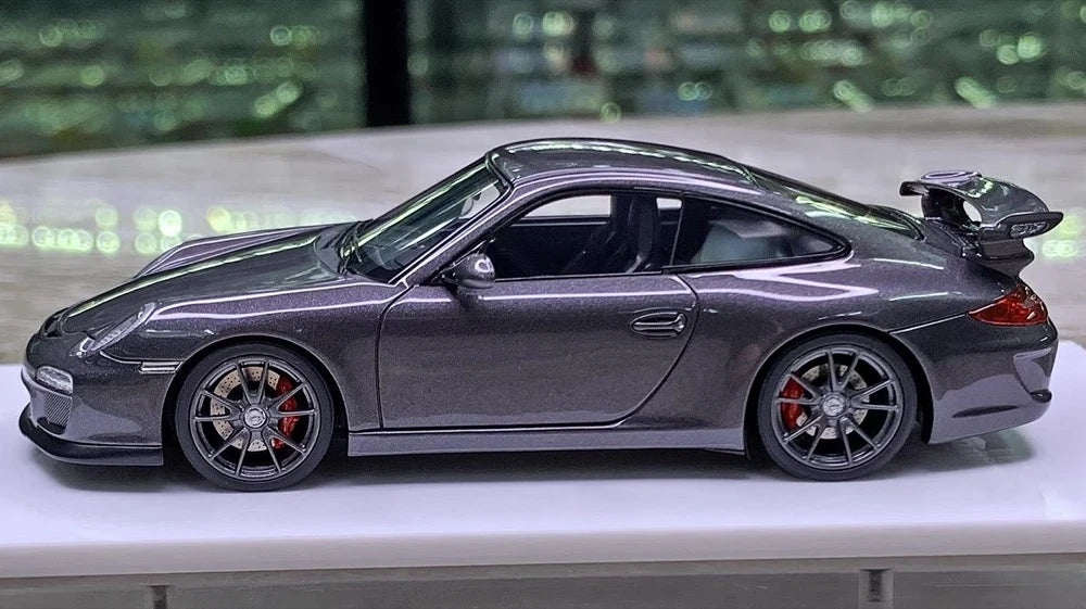 [Make Up] 1:43 Porsche 2010 911 997.2 GT3 Deep grigio modellino di auto resina