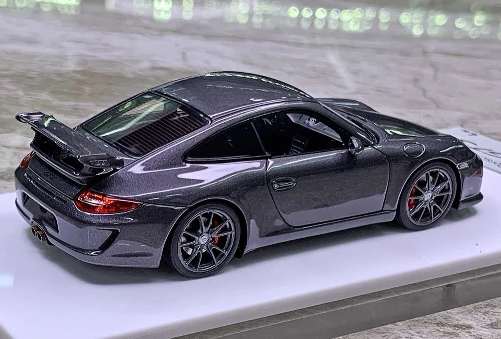 [Make Up] 1:43 Porsche 2010 911 997.2 GT3 Deep Gray Model Car Resin