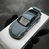 [Make Up] 1:43 Porsche 2010 911 997.2 GT3 Gray Model Car Resin