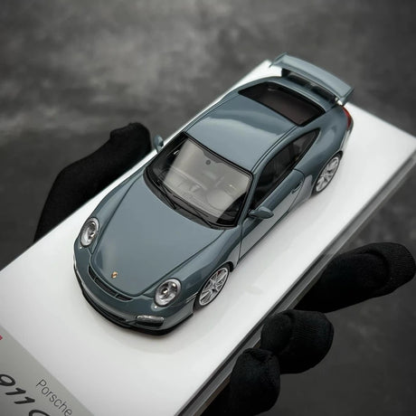 [Make Up] 1:43 Porsche 2010 911 997.2 GT3 Gray Model Car Resin