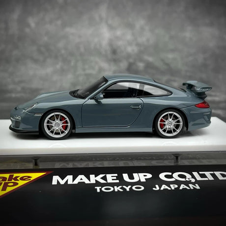 [Make Up] 1:43 Porsche 2010 911 997.2 GT3 Gray Model Car Resin