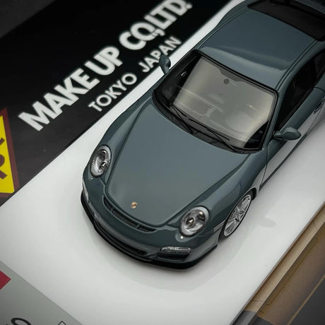 [Make Up] 1:43 Porsche 2010 911 997.2 GT3 Gray Model Car Resin