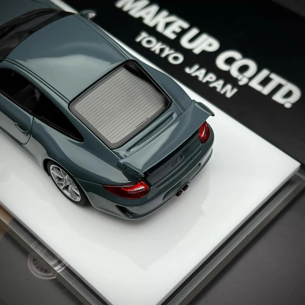 [Make Up] 1:43 Porsche 2010 911 997.2 GT3 Gray Model Car Resin