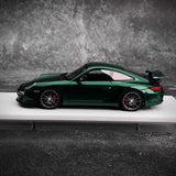 [Make Up] 1:43 Porsche 2010 911 997.2 GT3 Green Model Car Resin