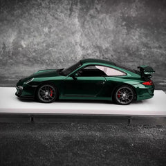 [Make Up] 1:43 Porsche 2010 911 997.2 GT3 vert voiture miniature Resin