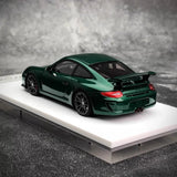 [Make Up] 1:43 Porsche 2010 911 997.2 GT3 Green Model Car Resin