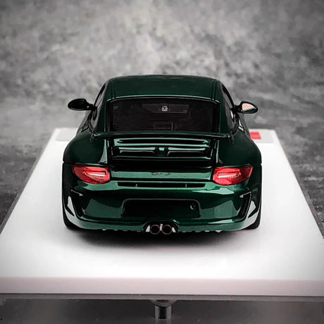 [Make Up] 1:43 Porsche 2010 911 997.2 GT3 Green Model Car Resin