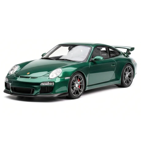 [Make Up] 1:43 Porsche 2010 911 997.2 GT3 Green Model Car Resin