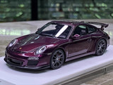 [Make Up] 1:43 Porsche 2010 911 997.2 GT3 paars modelauto Hars