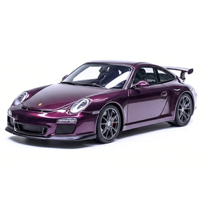 [Make Up] 1:43 Porsche 2010 911 997.2 GT3 paars modelauto Hars