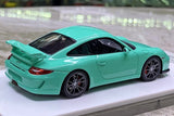 [Make Up] 1:43 Porsche 2010 911 997.2 GT3 Tiffany blå modellbil harts