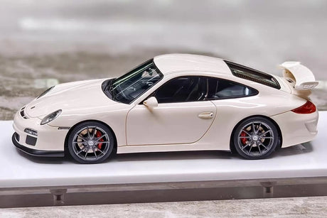 [Make Up] 1:43 Porsche 2010 911 997.2 GT3 White Model Car Resin