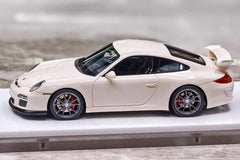 [Make Up] 1:43 Porsche 2010 911 997.2 GT3 White Model Car Resin