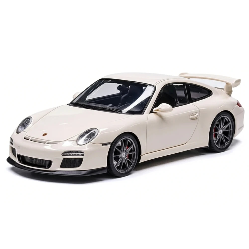 [Make Up] 1:43 Porsche 2010 911 997.2 GT3 White Model Car Resin