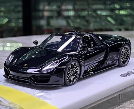 [Make Up] 1:43 Porsche 2011 918 Spyder Black Model Car Resin