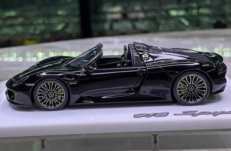 [Make Up] 1:43 Porsche 2011 918 Spyder Black Model Car Resin