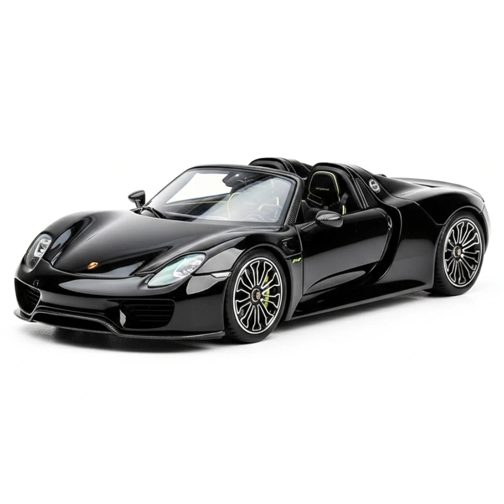 [Make Up] 1:43 Porsche 2011 918 Spyder nero modellino di auto resina