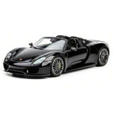 [Make Up] 1:43 Porsche 2011 918 Spyder Black Model Car Resin