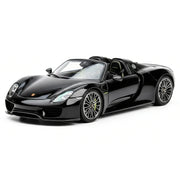 [Make Up] سيارة Porsche 2011 918 Spyder مصغرة بمقياس 1:43 باللون أسود