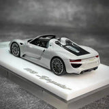 [Make Up] 1:43 Porsche 2011 918 Spyder grå modellbil harts