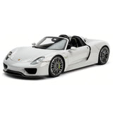 [Make Up] 1:43 Porsche 2011 918 Spyder grå modellbil harts