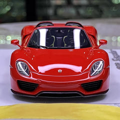 [Make Up] 1:43 Porsche 2011 918 Spyder Red Model Car Resin