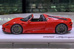 [Make Up] 1:43 Porsche 2011 918 Spyder Red Model Car Resin