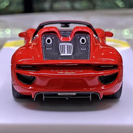 [Make Up] 1:43 Porsche 2011 918 Spyder Red Model Car Resin