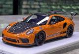 [Make Up] 1:43 Porsche 2018 911 991.2 GT3 RS Orange Model Car Resin