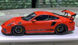 [Make Up] 1:43 Porsche 2018 911 991.2 GT3 RS Red Model Car Resin