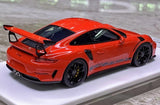 [Make Up] 1:43 Porsche 2018 911 991.2 GT3 RS Red Model Car Resin