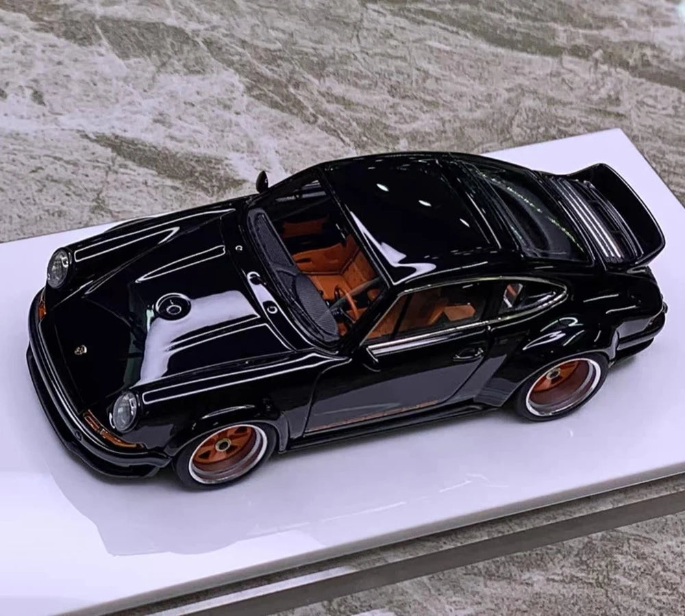 [Make Up] 1:43 Porsche 2018 911 Singer DLS nero modellino di auto resina