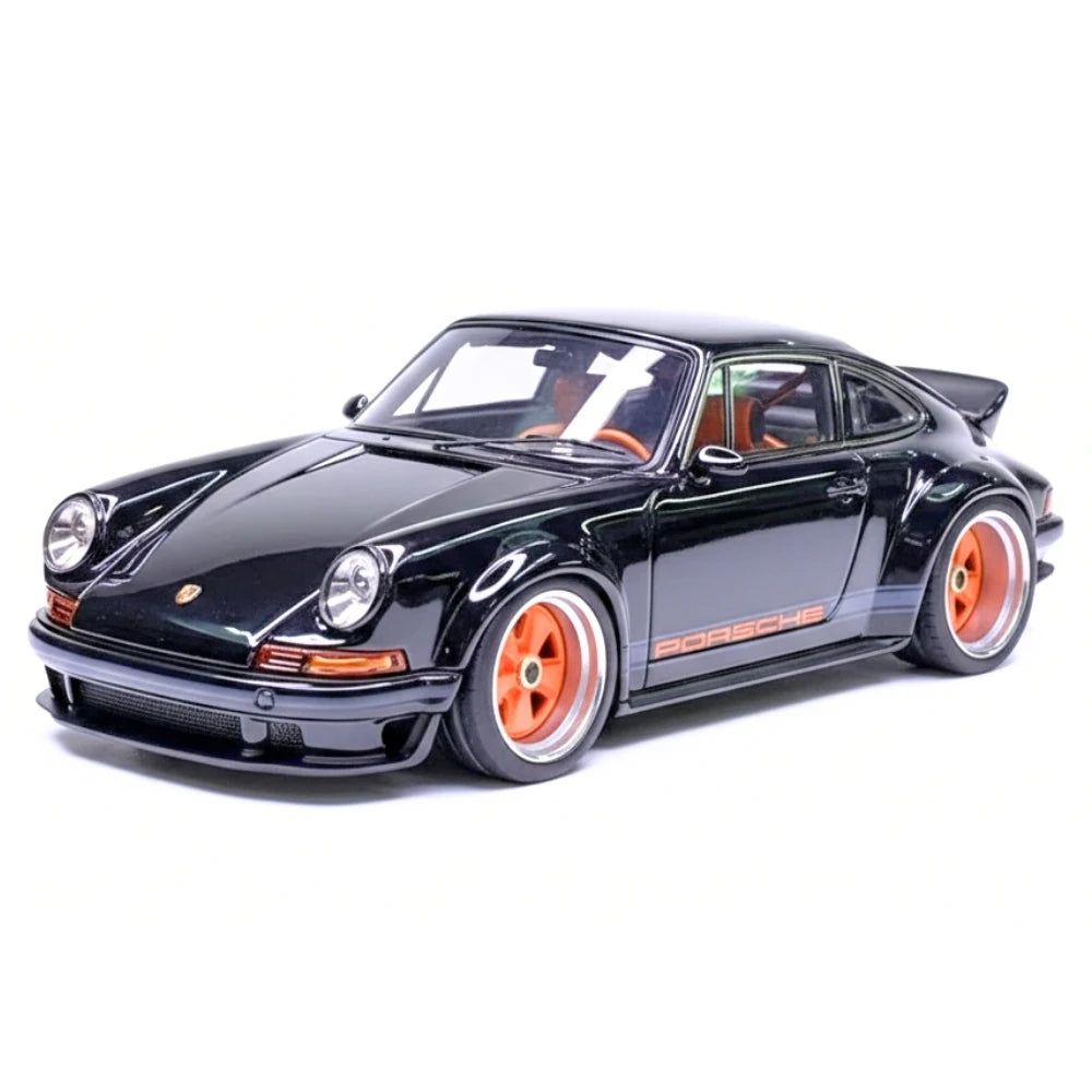 [Make Up] 1:43 Porsche 2018 911 Singer DLS nero modellino di auto resina